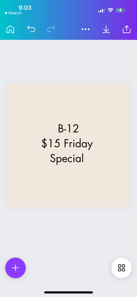 $15 B-12 Friday Promo