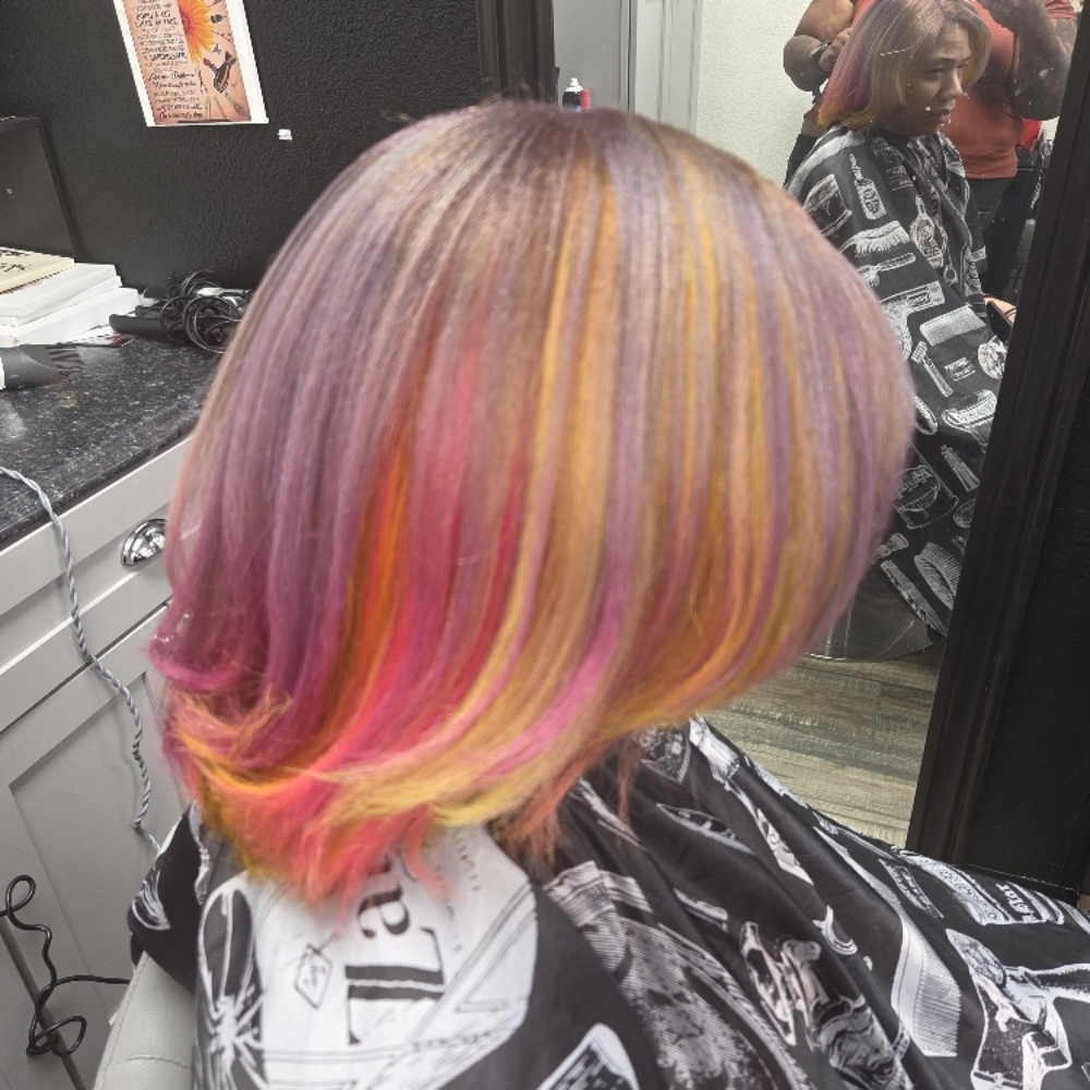 fantasy color at Styles By Carrera in Las Vegas, NV