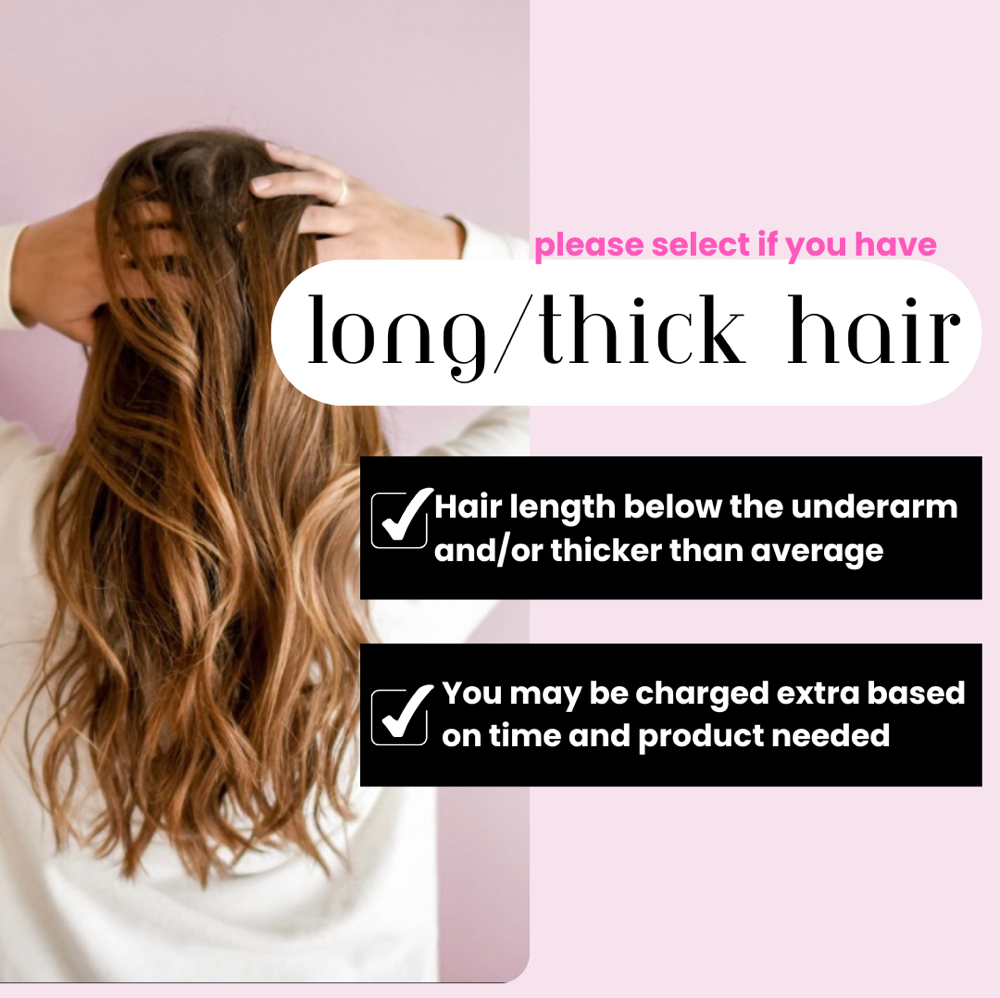 Long/Thick Hair at Sidney Styles Balayage Studio in Dayton, OH