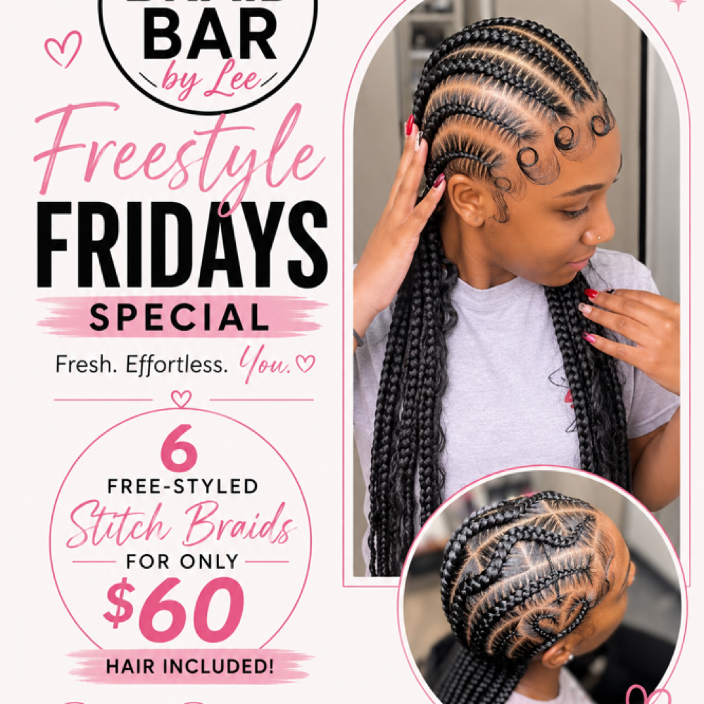 July-Stitch Special at The Braid Bar by Lee in Oklahoma City, OK