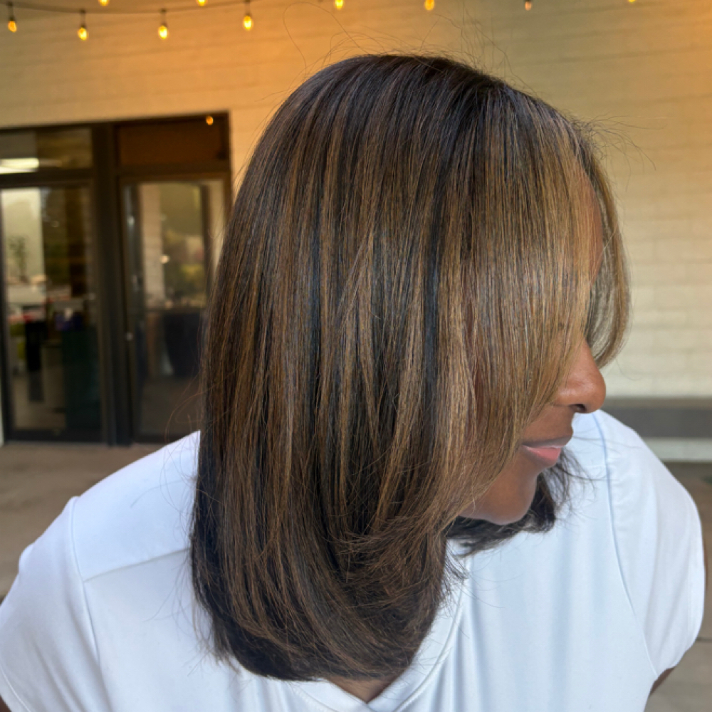 Full higlight/Balayage at Alanna Galathe in Fair Oaks, CA