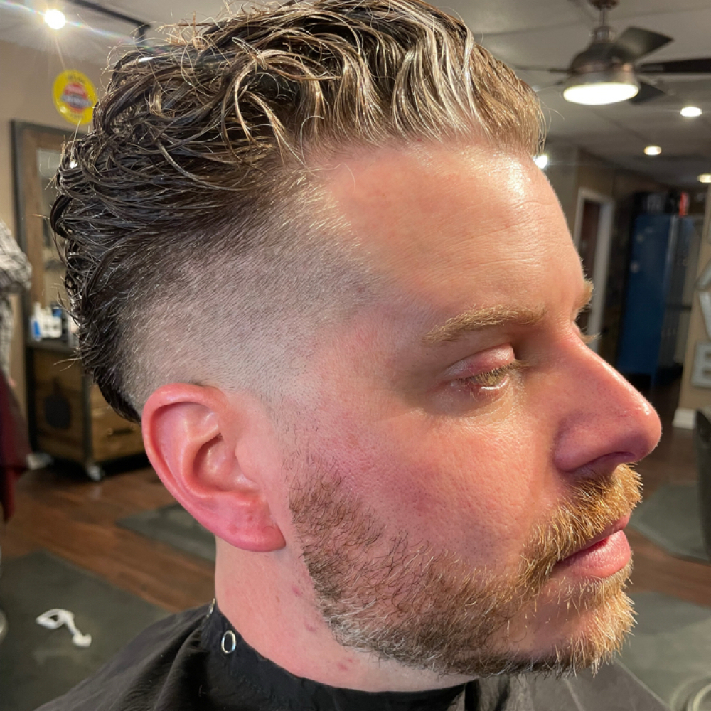 Haircut and Beard Trim at Iron&Oak Barber Lounge,LLC in Marlton, NJ