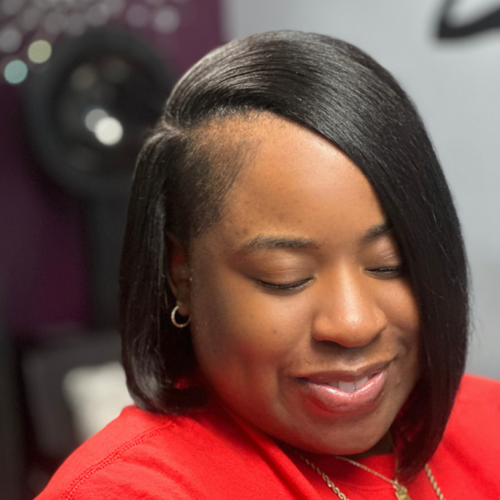 Quick Weave- Leave out- Straight at Beauty Rhon-Da-Show in Memphis, TN