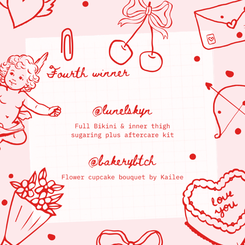 V-Day Mega Giveaway Winner #4 at LuNel Skyn in Lawrence, MA