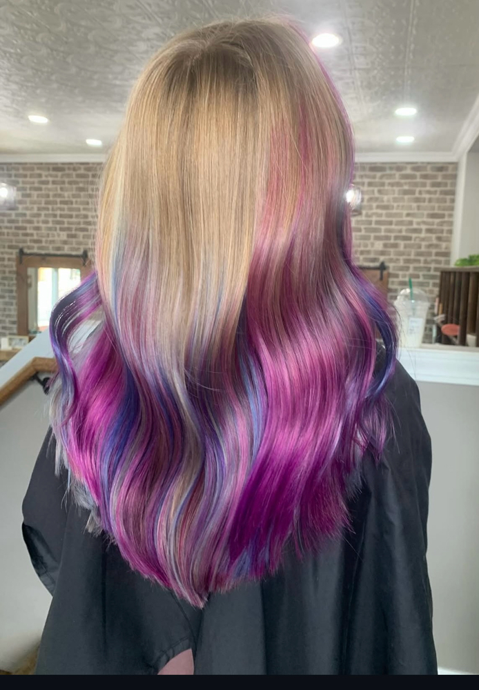 Vivid Hair Color(price varies) at bridgette nichole artistry in Dixon, IL