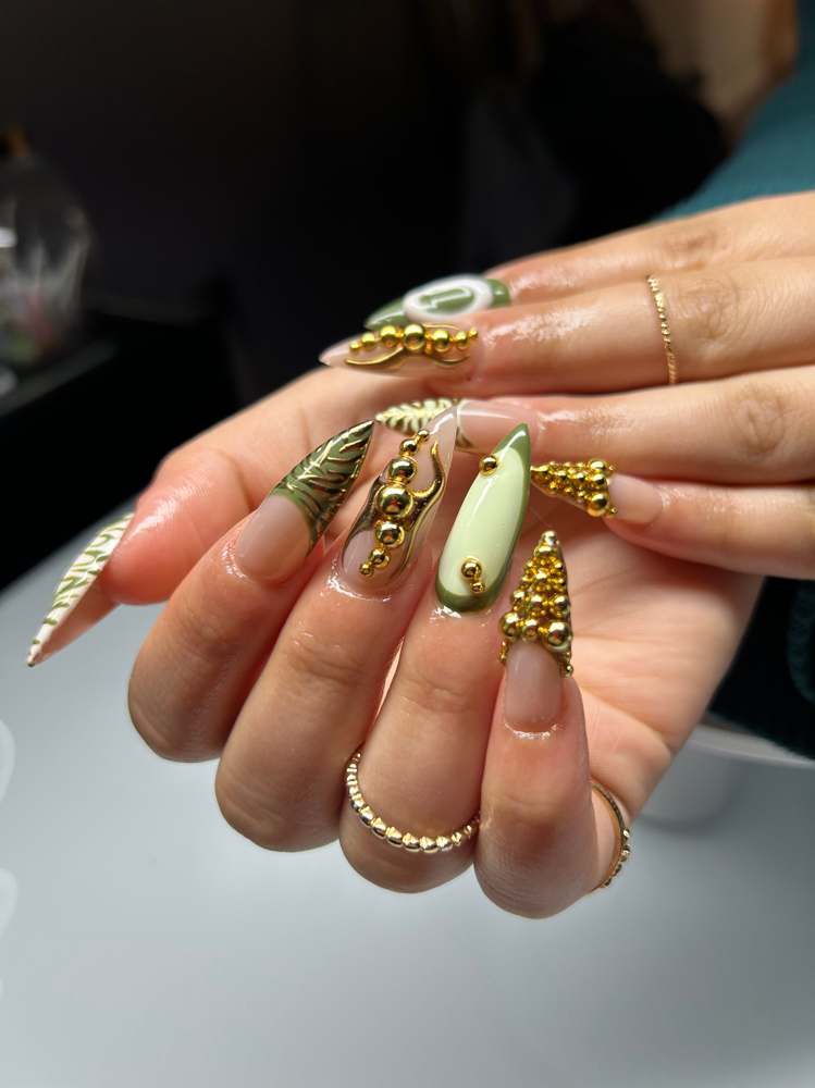 Freestyle Nail Art at Lilly's Beautee Bar in Ferndale, MI