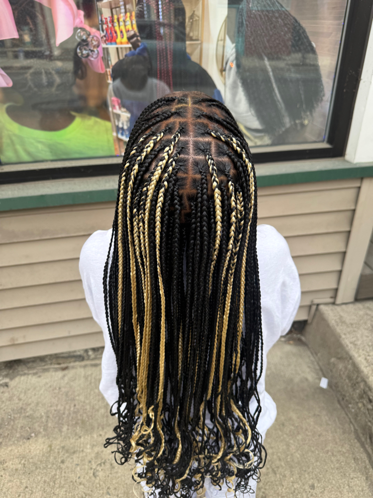 Kids Knotless Braids