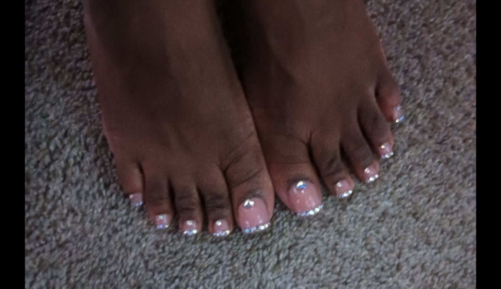Bling French (All Toes)