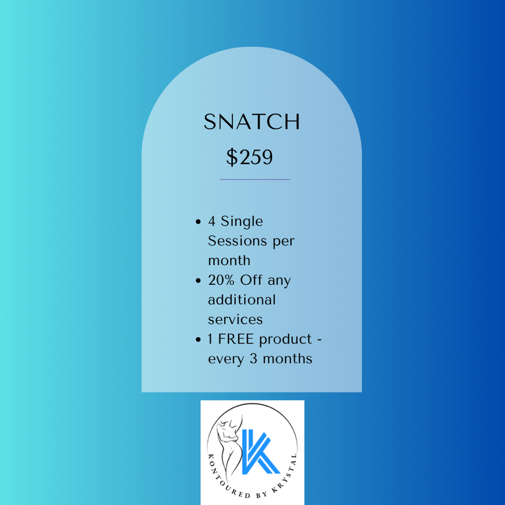 Snatch - 4 Monthly Sessions $259