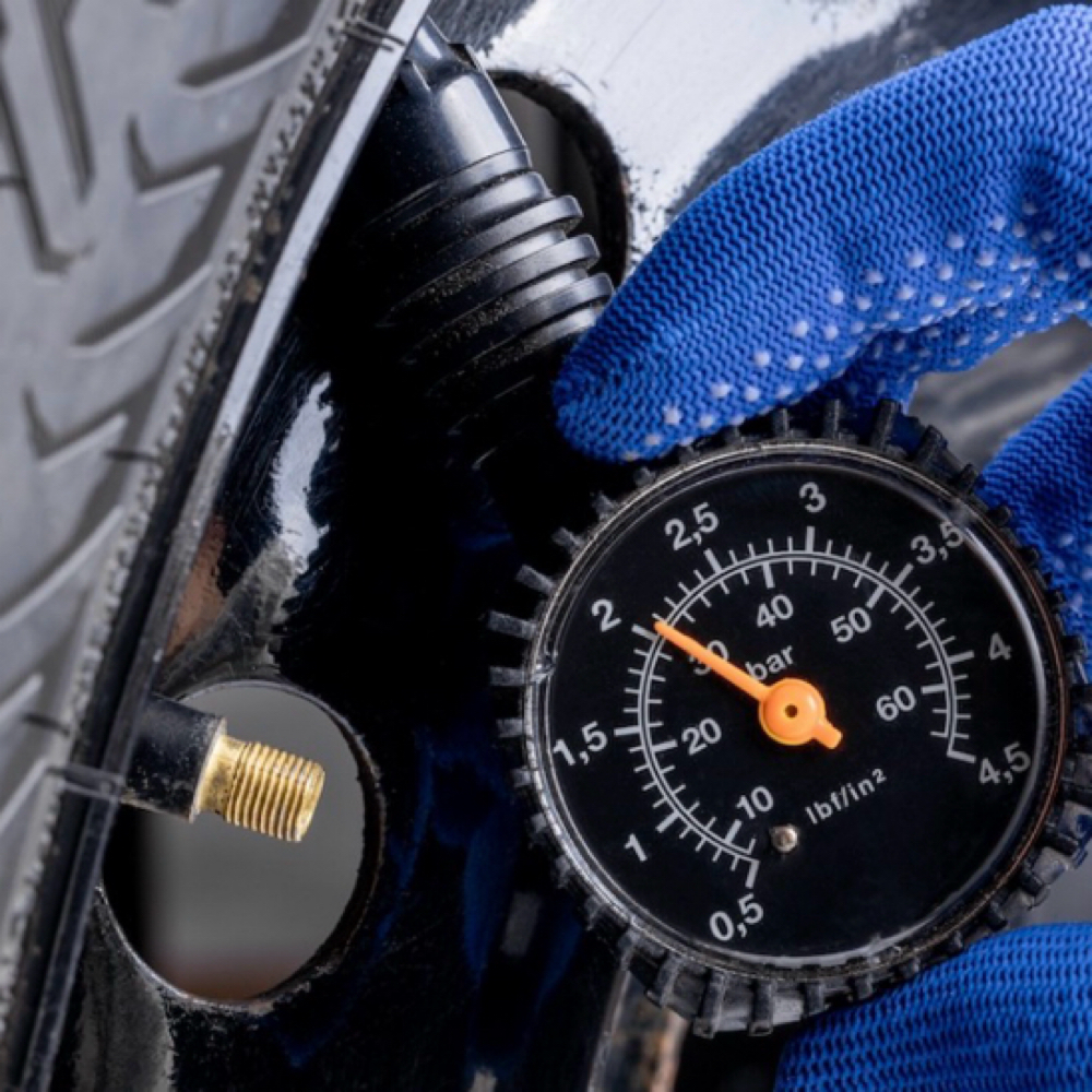 Tire Pressure Air refill at Pretty&Polish Auto Spa