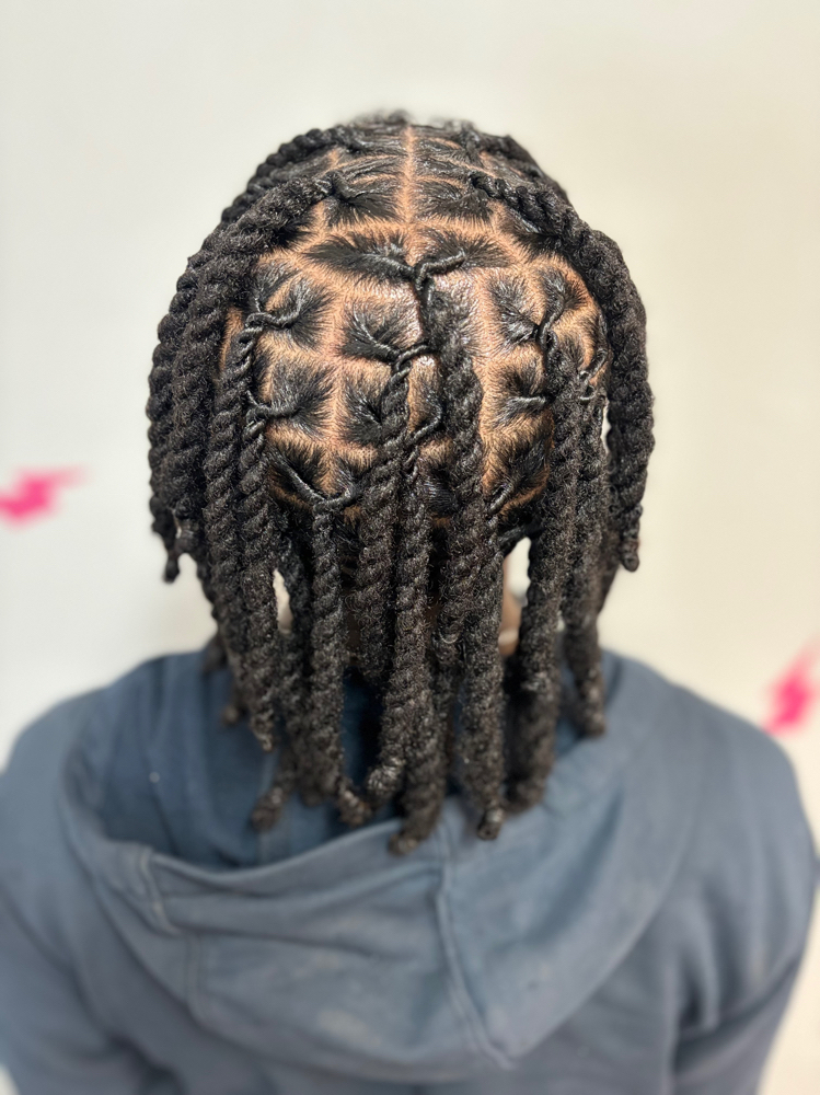 Retwist/style To Shoulders