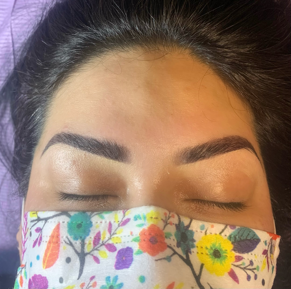 Brow Waxing+Brow Tint/Hybrid Tint