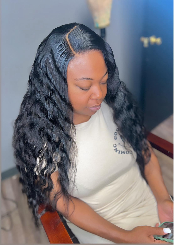 Closure Sew In BaldCap Method ❤️
