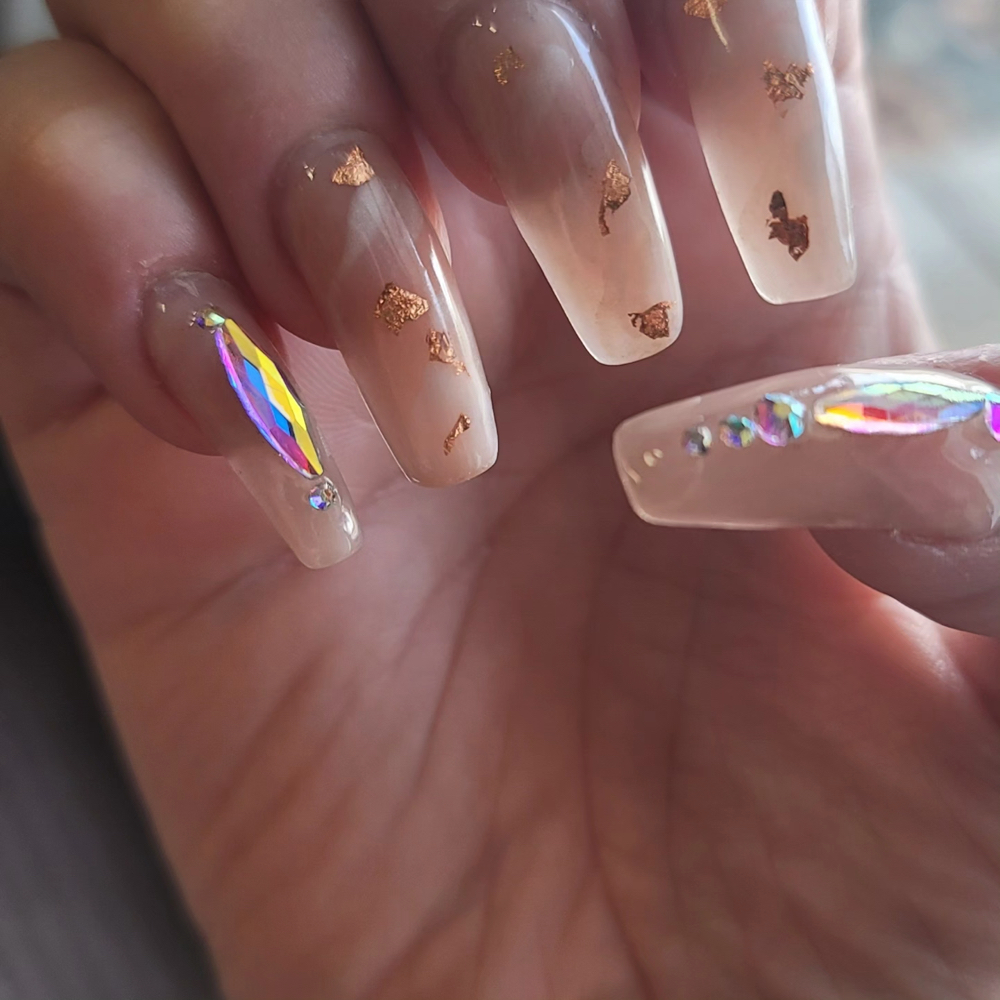 Acrylic Fill at Theresa's Nails in Howland, OH