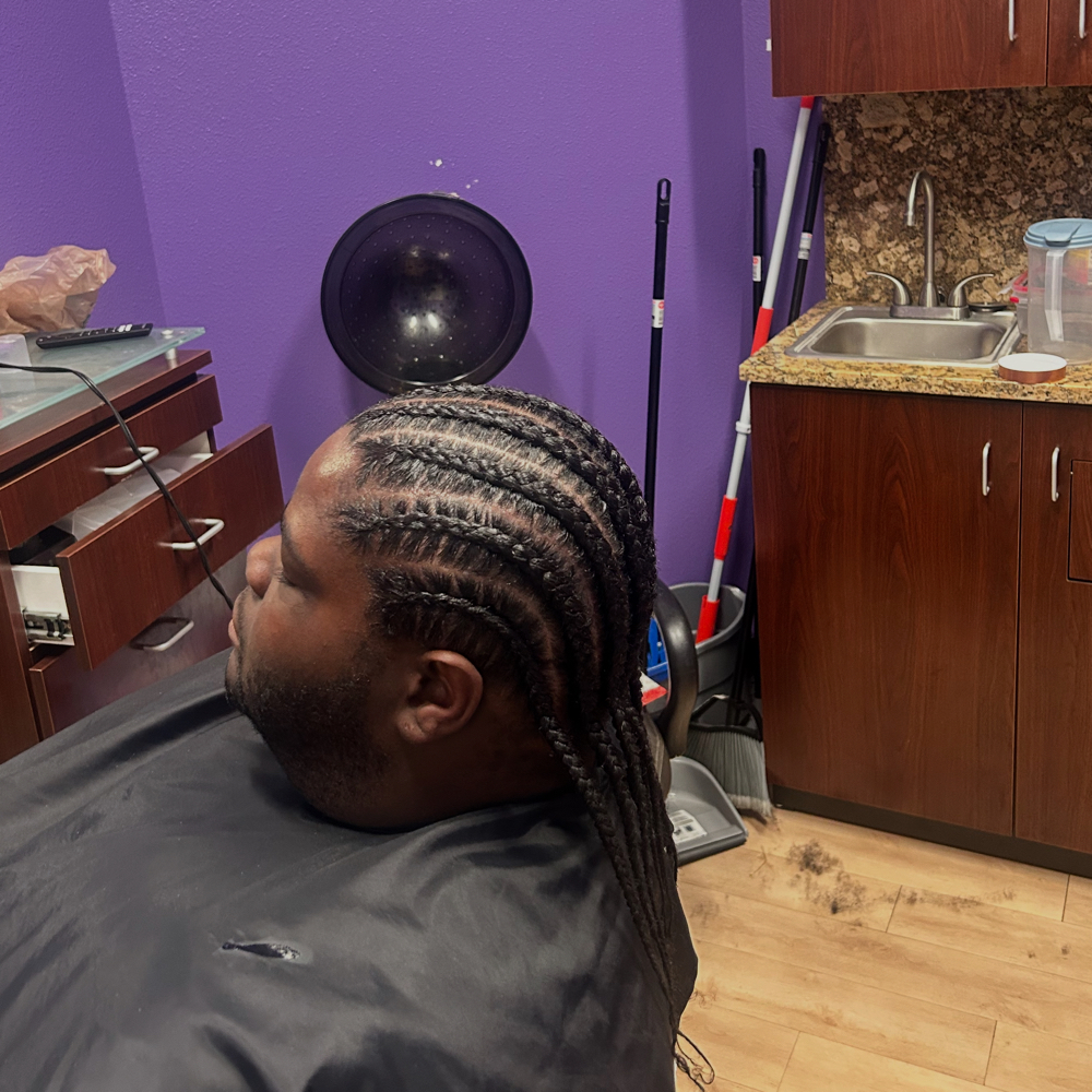 Cornrows(straight Back)