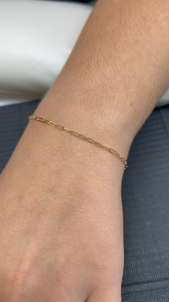 Gold Permanent Jewelry (Bracelet)