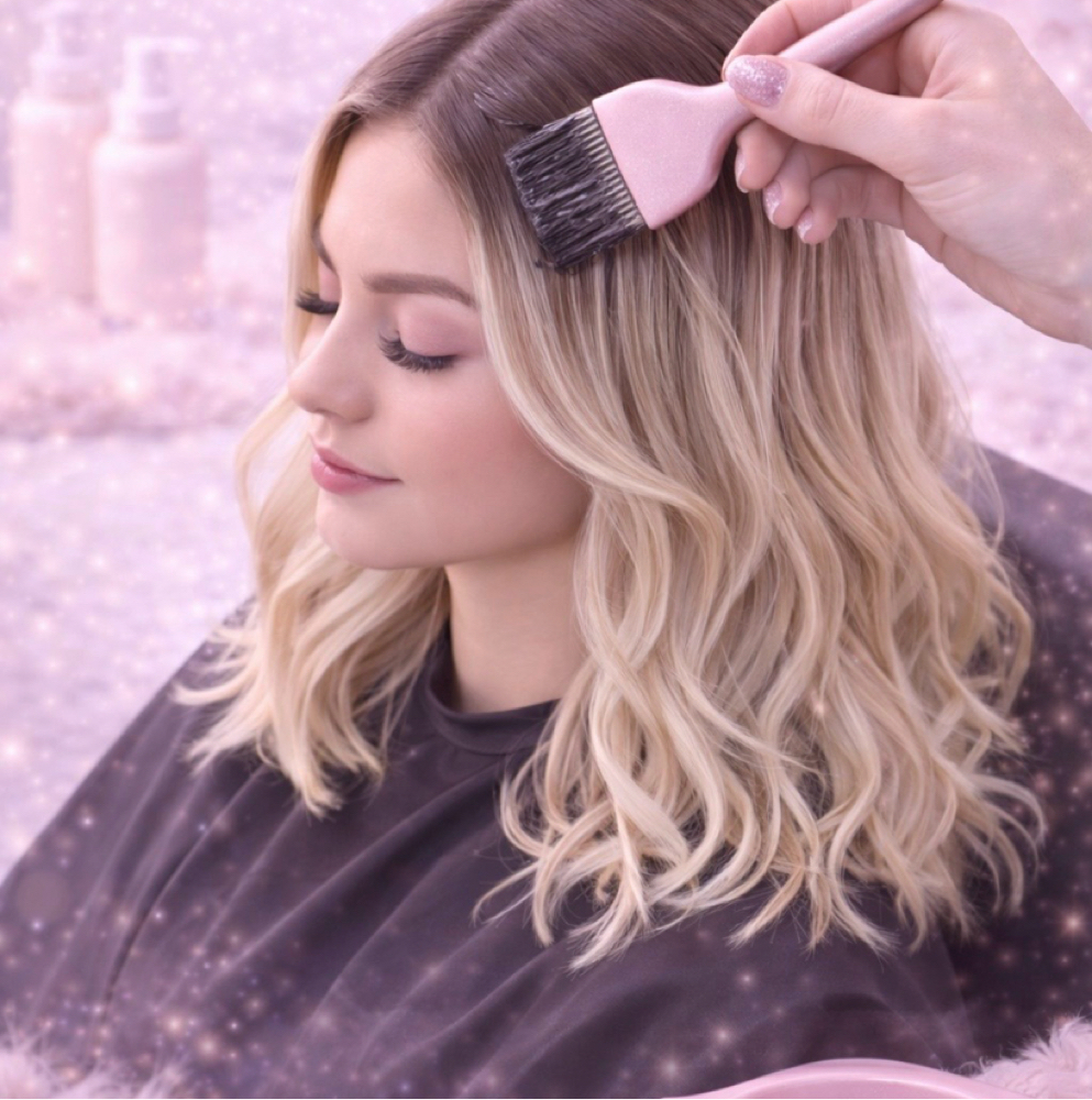 Shadow Root at Heavenly Hair Salon and Boutique in Hanover, PA