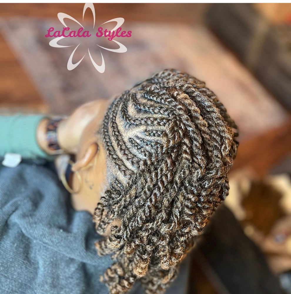 Adult Natural Hair Braiding