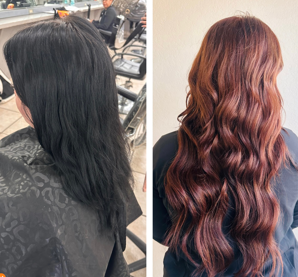 Hair Extension Consult at The Local Sets in Centerville, TX