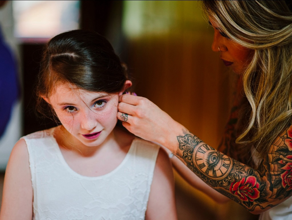Flower Girl Mini Glam