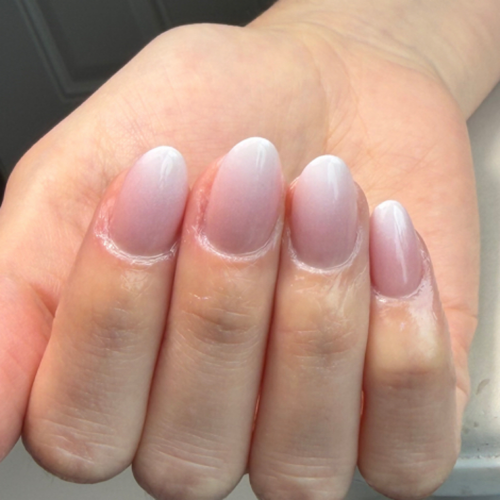 Ombra Gel at Glam Nails Studio in Sioux falls, SD