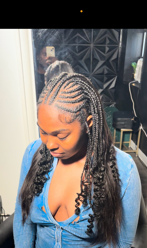 Half Up/ half Down(Sew In Option)