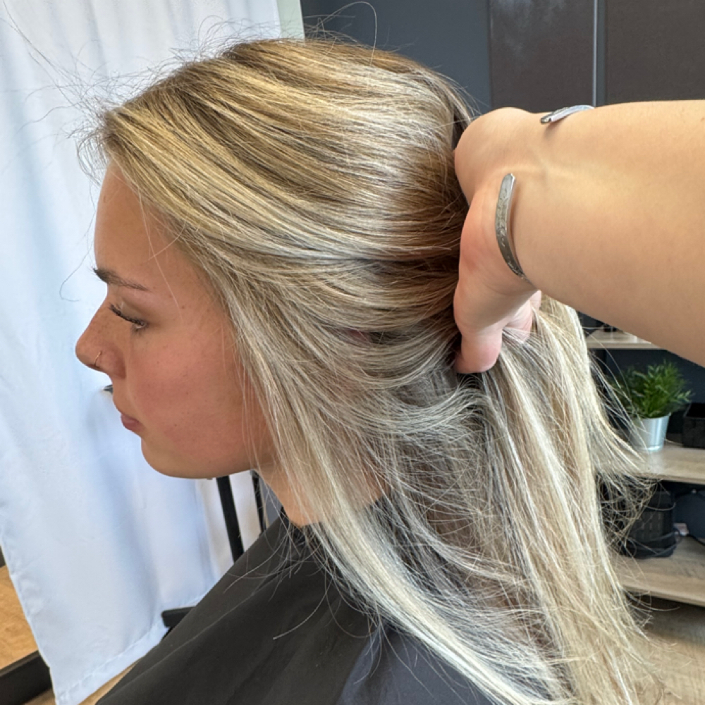 Hairline Custom Lightening at Mikaylahs Studio in Issaquah, WA