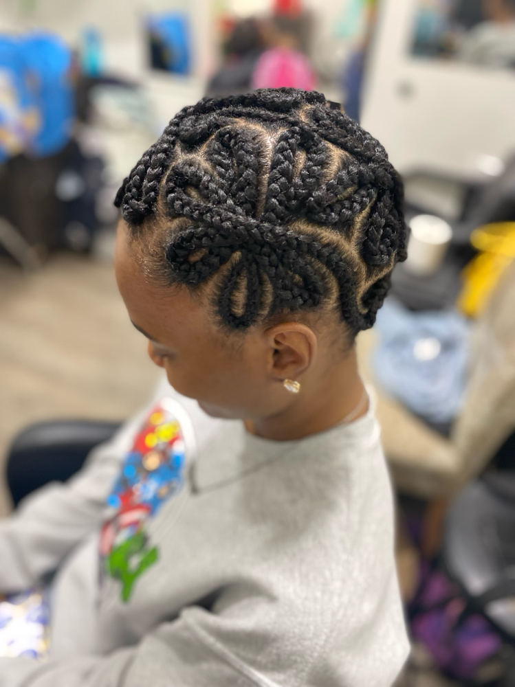 Braided Baldie at ChariseRenee’J Hands of A Goddess in Kettering, MD