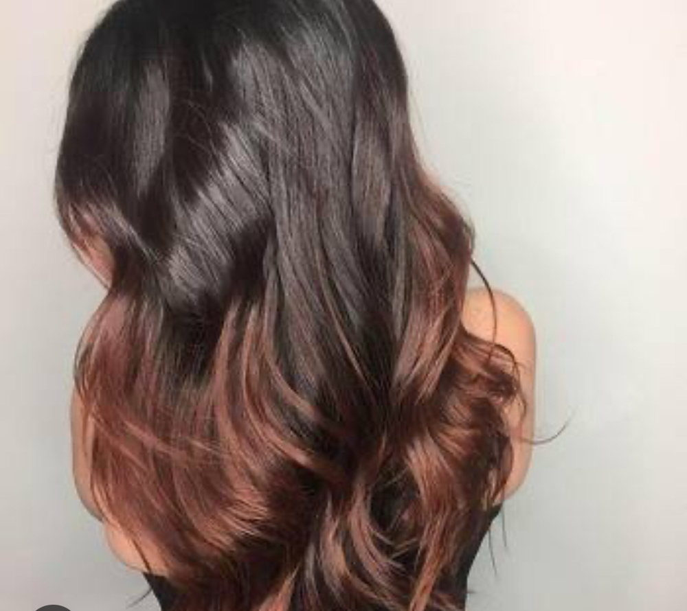 Ombre Hair Coloring