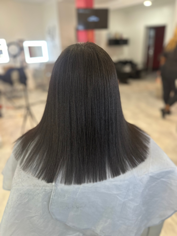 Silk Press at Serene Haus of Hair in Brooklyn, NY