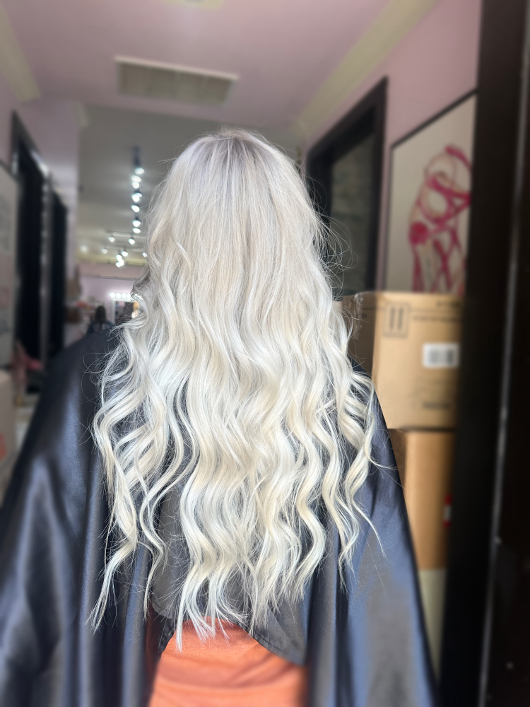 Bleach On Scalp Re-touch
