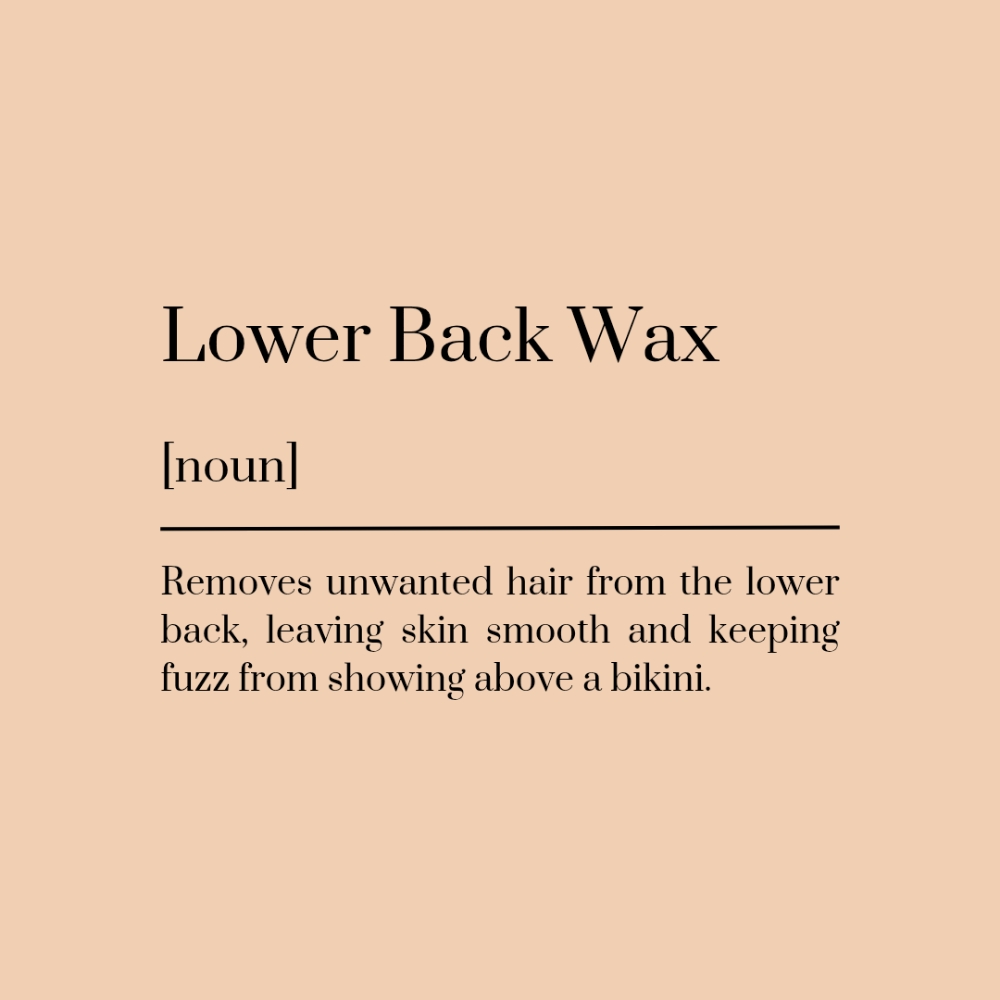 Lower Back at Waxing by Janette in Richmond, KY