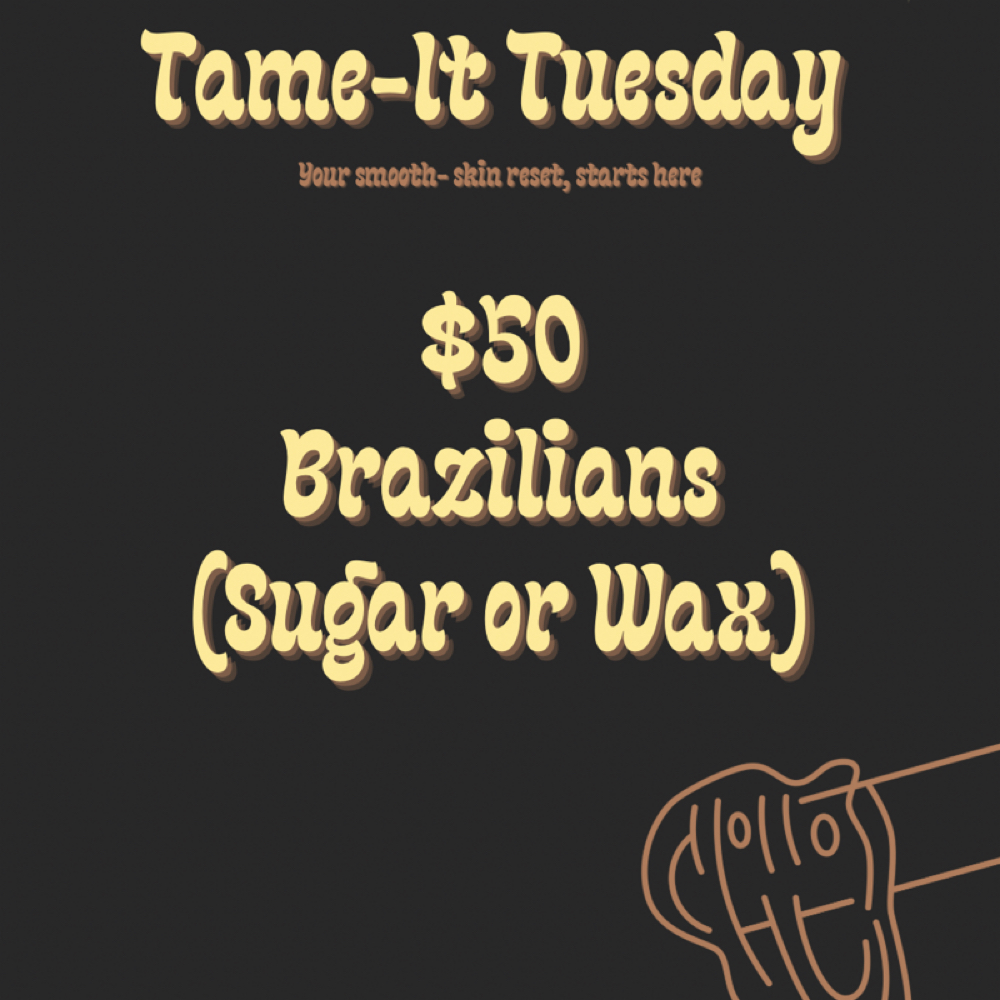 Tame-It Tuesday at Soleil Beauty Bar LLC in Hartford, CT
