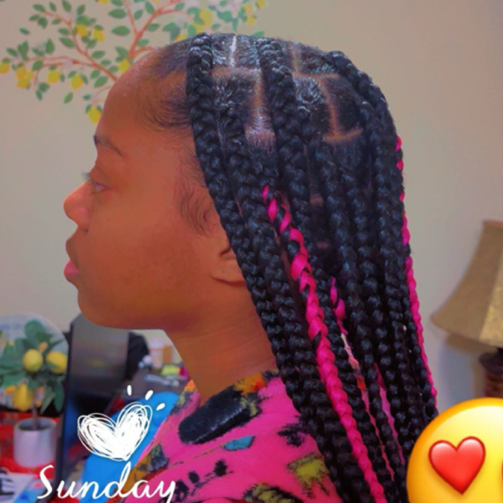 Large Knotless at Get Glammed By Mita LLC in Greenville, NC