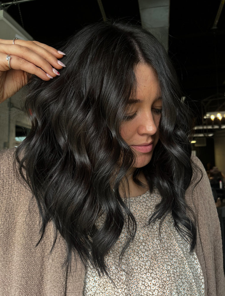 all over color (one solid color) at Cassidy Simpson in Mebane, NC