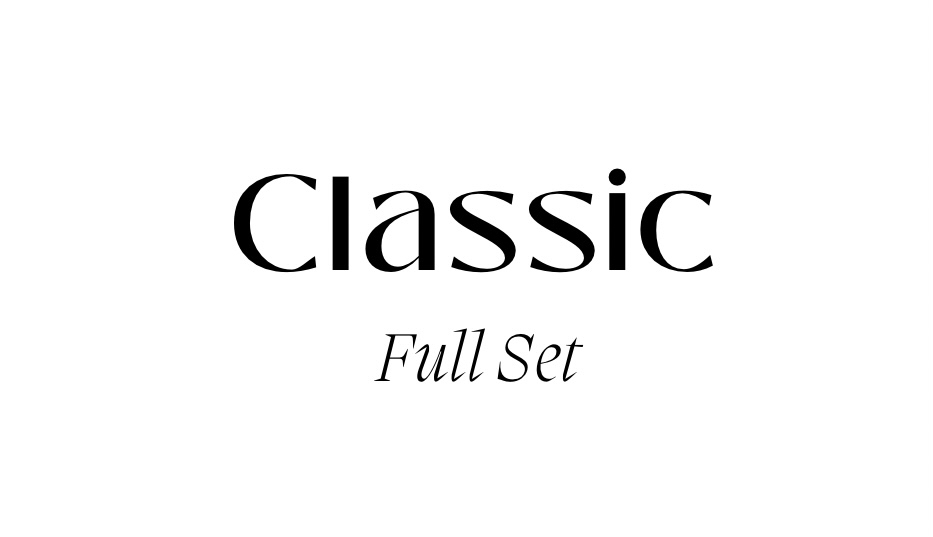 CLASSIC FULL SET
