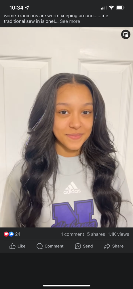 Traditional Sew In