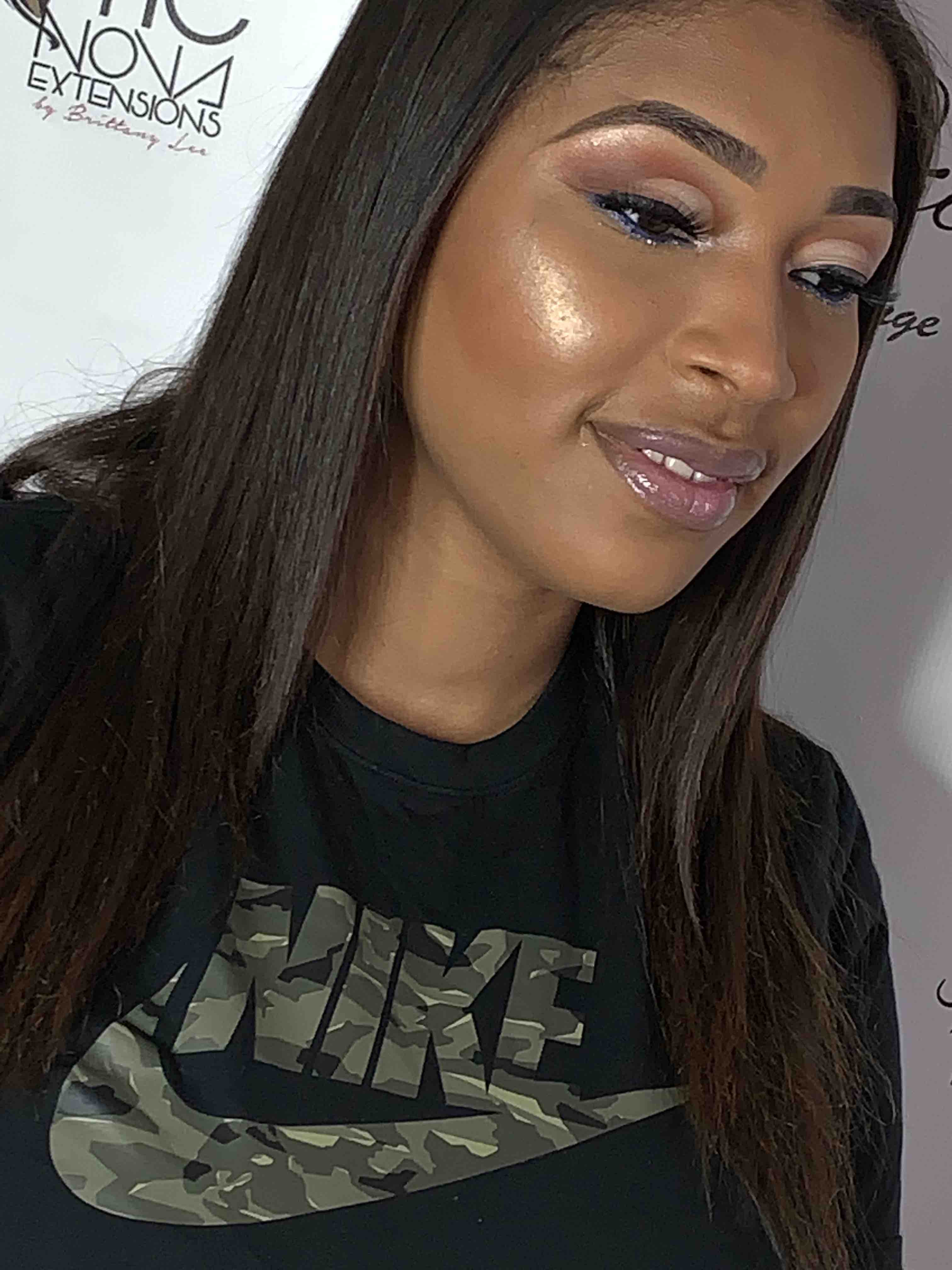 Natural Face With A Pop Of Color