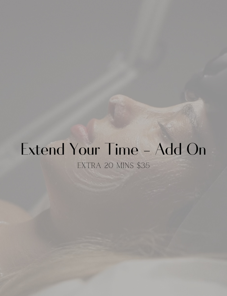 Extend Your Time - ADD ON at Pure Esthetics in Camp Hill, PA