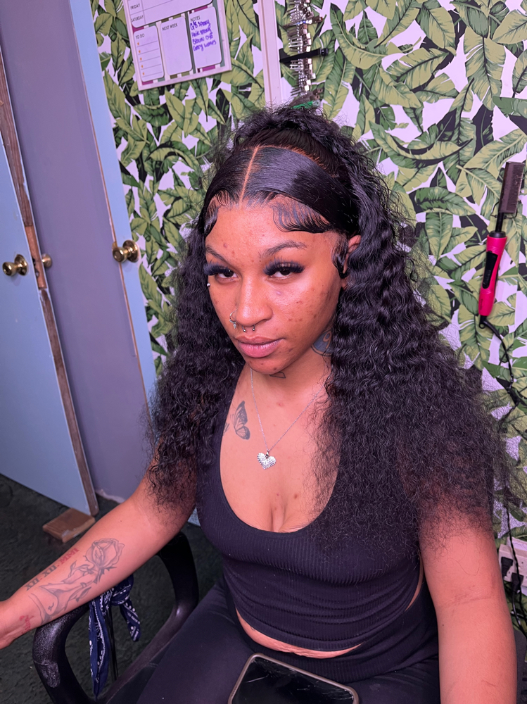 Wig + Installs ( Transparent Lace )