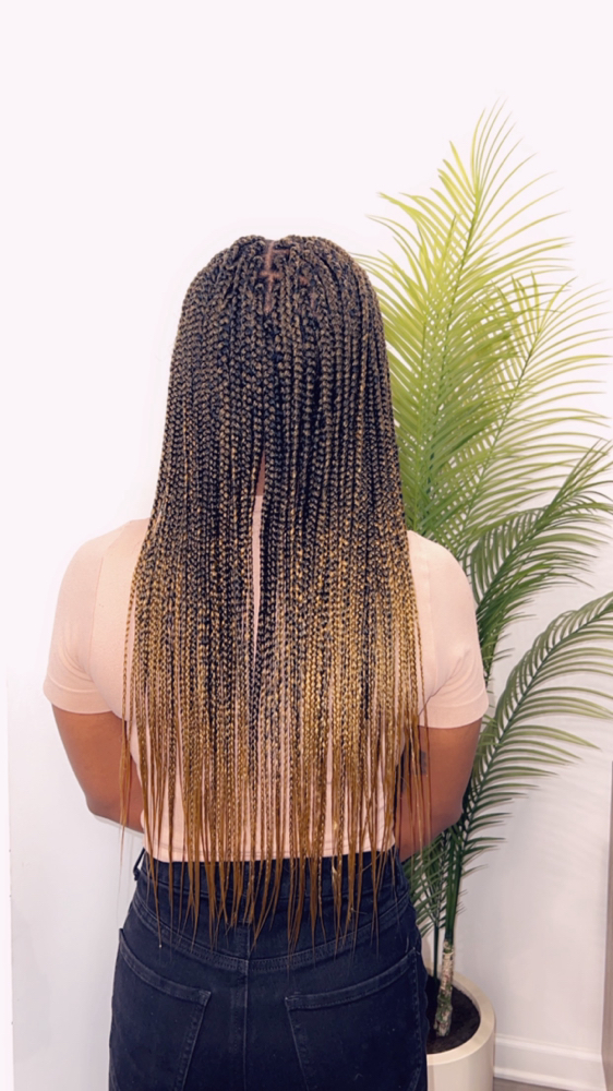 Small Knotless Braids