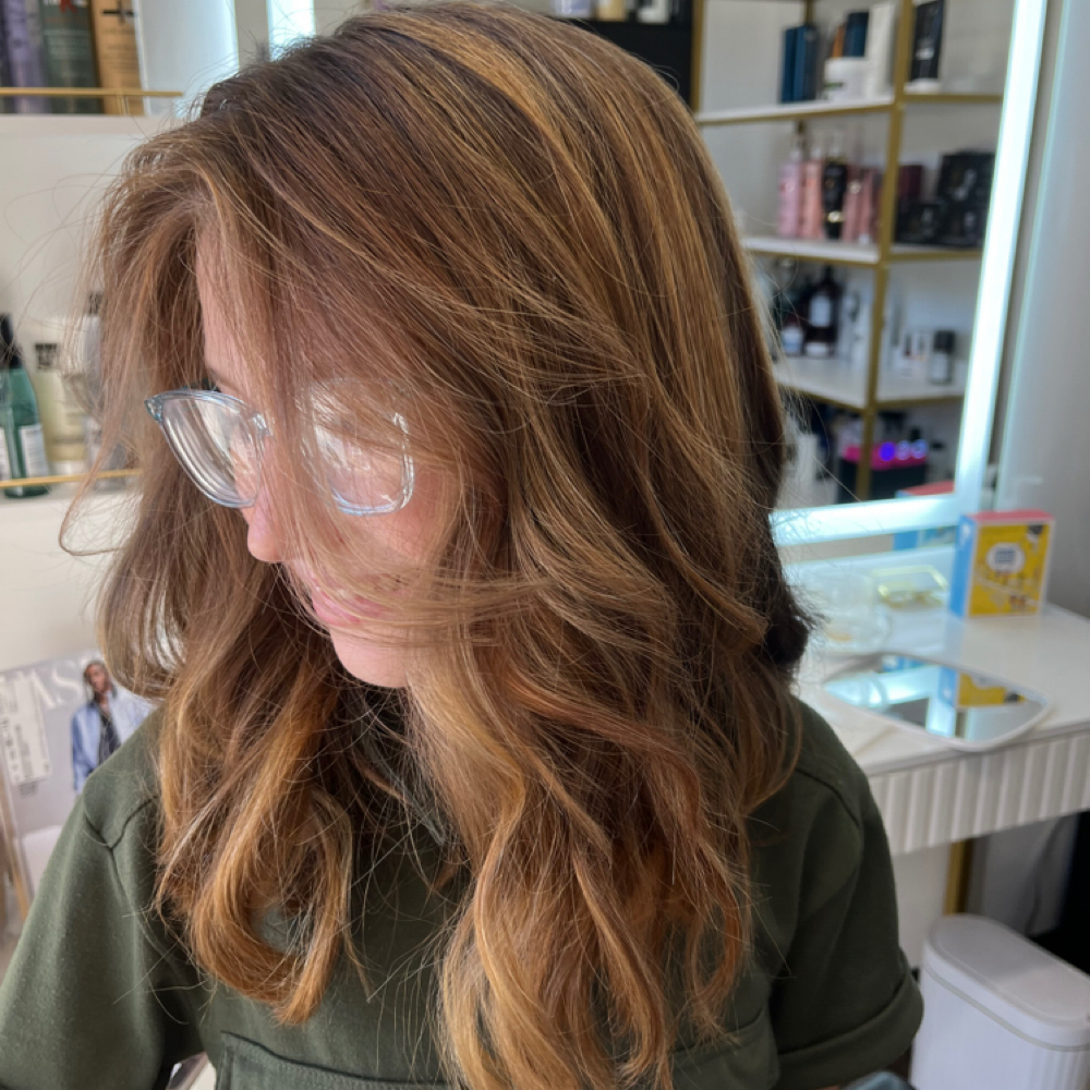 Reverse Balayage at Natasha Averina in Houston, TX