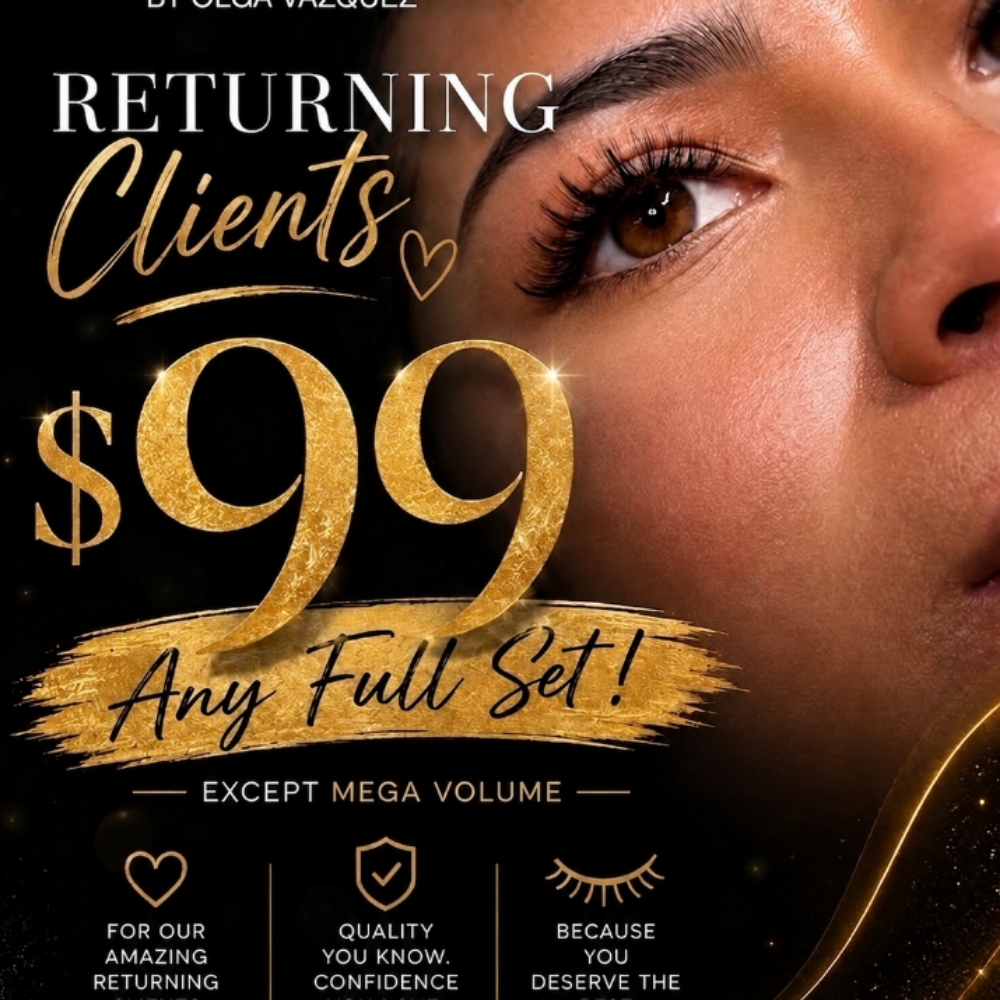 Returning Clients Promo at The Lash Dream in Waxahachie, TX