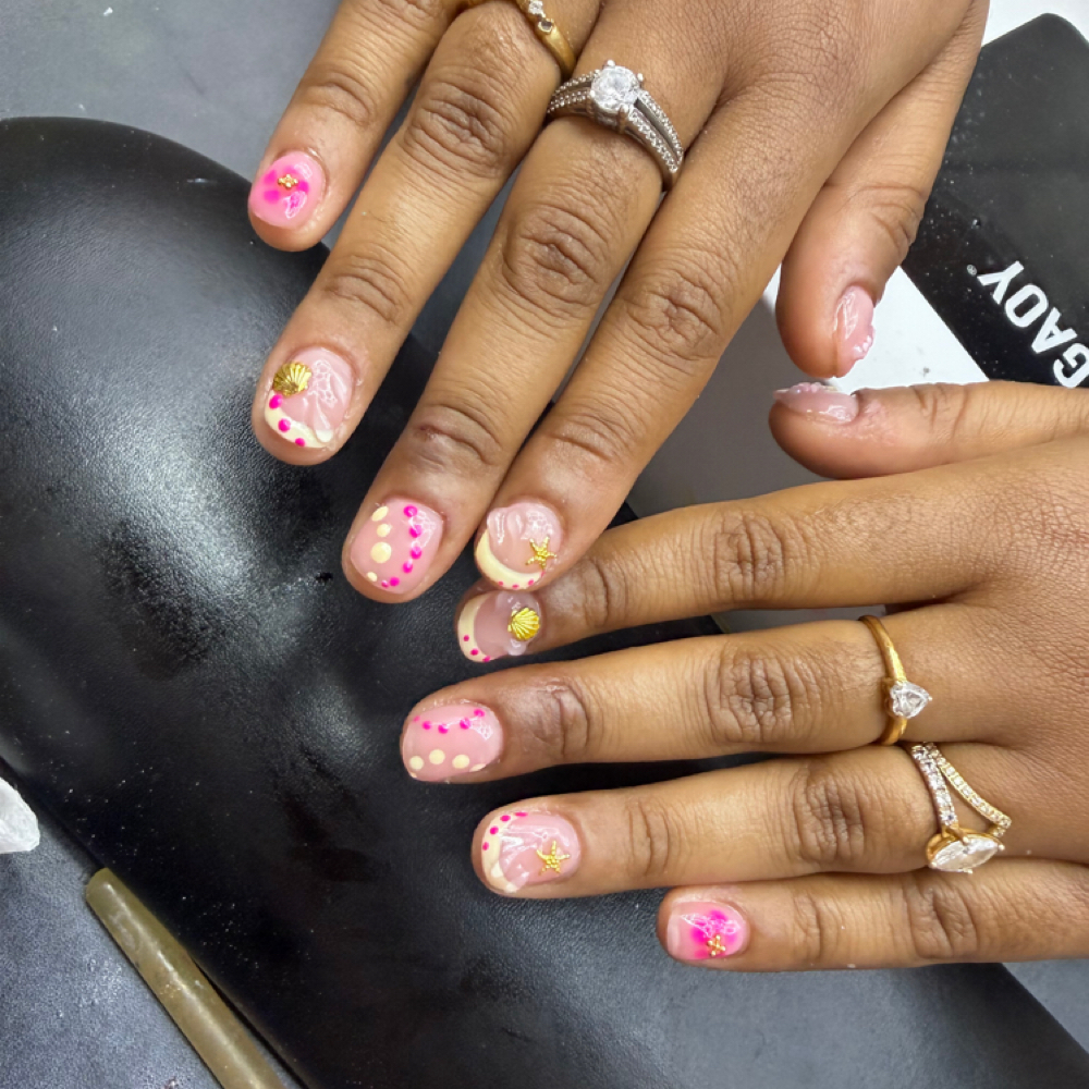 Acrylic Overlay at Hudson Beauty Salon in Tampa, FL