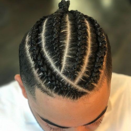 4 Braids Half Head