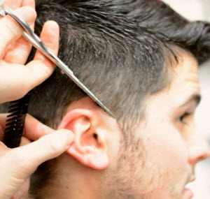 Men's Haircut W/ Color Service