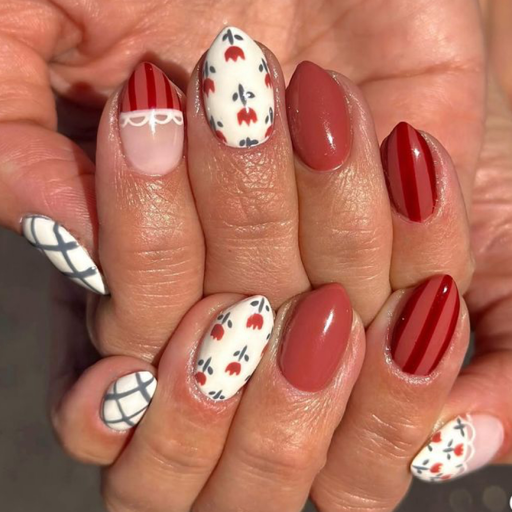 DESIGN TIER 2 - Moderate Nail Art at Ashes To Beauty Nail Studio in Lexington, NC