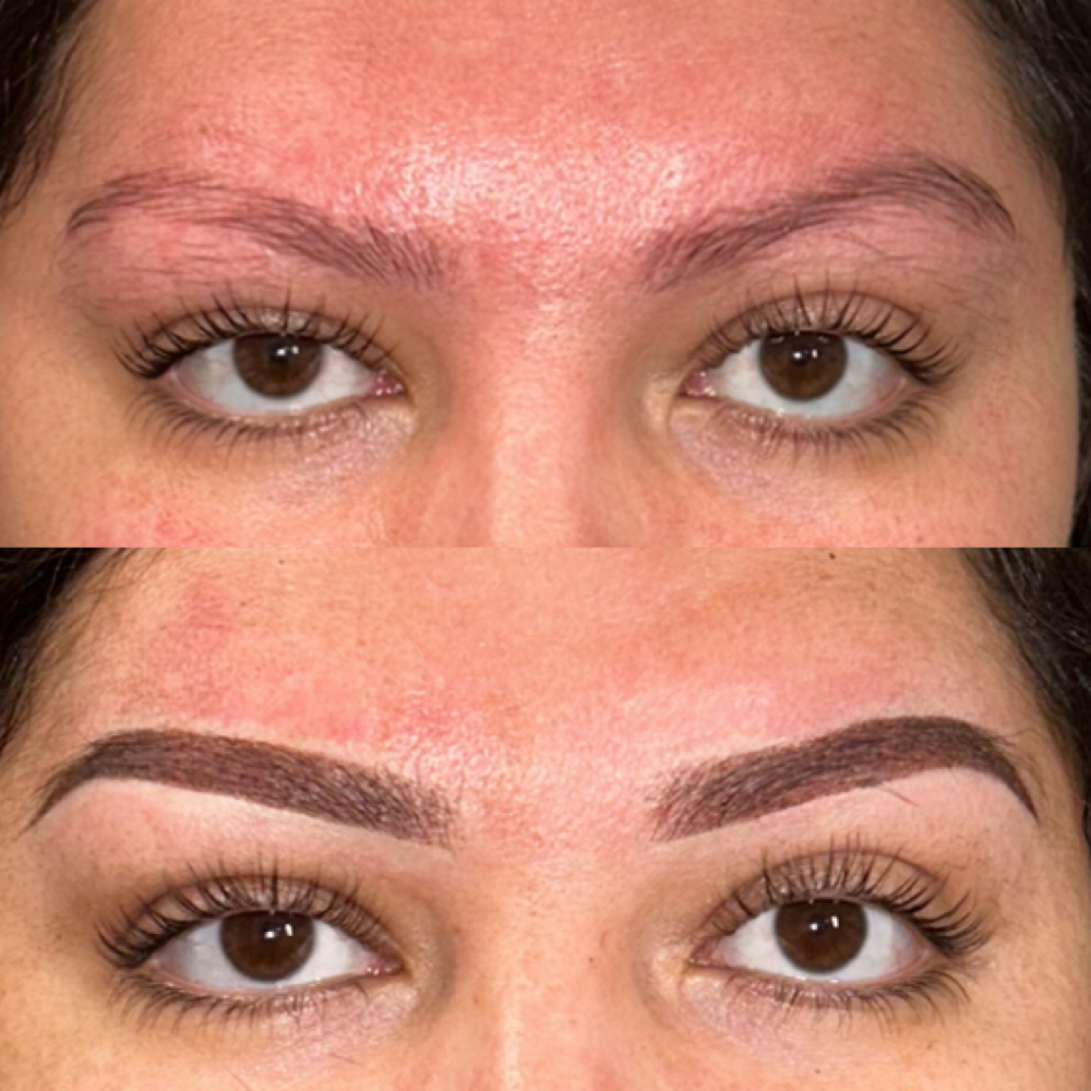 Ombre Powder Brows (tattoo) at The Glam Architect in Lakewood, CO
