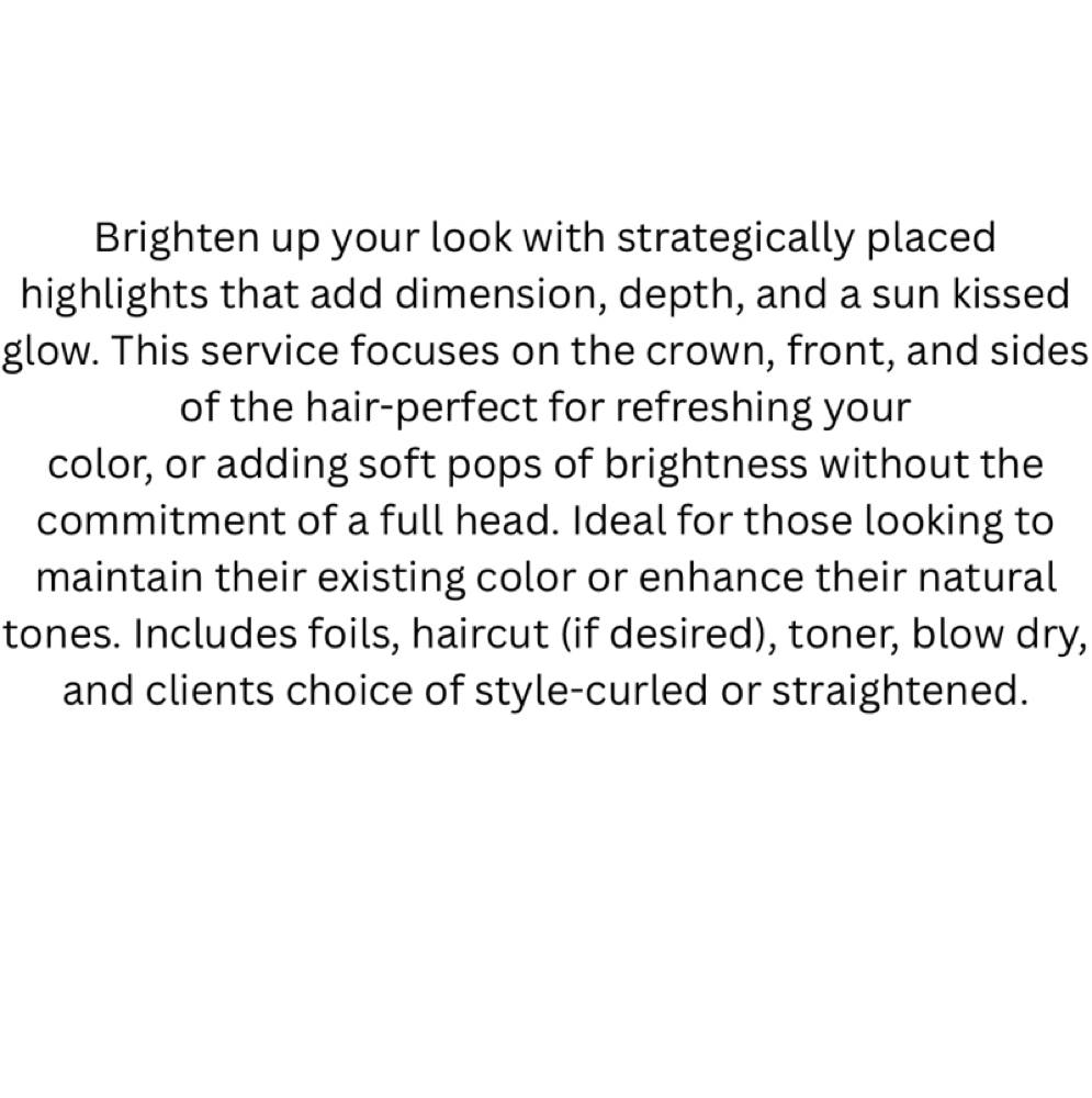 Partial Highlight at Studio920 in Burlington, IA