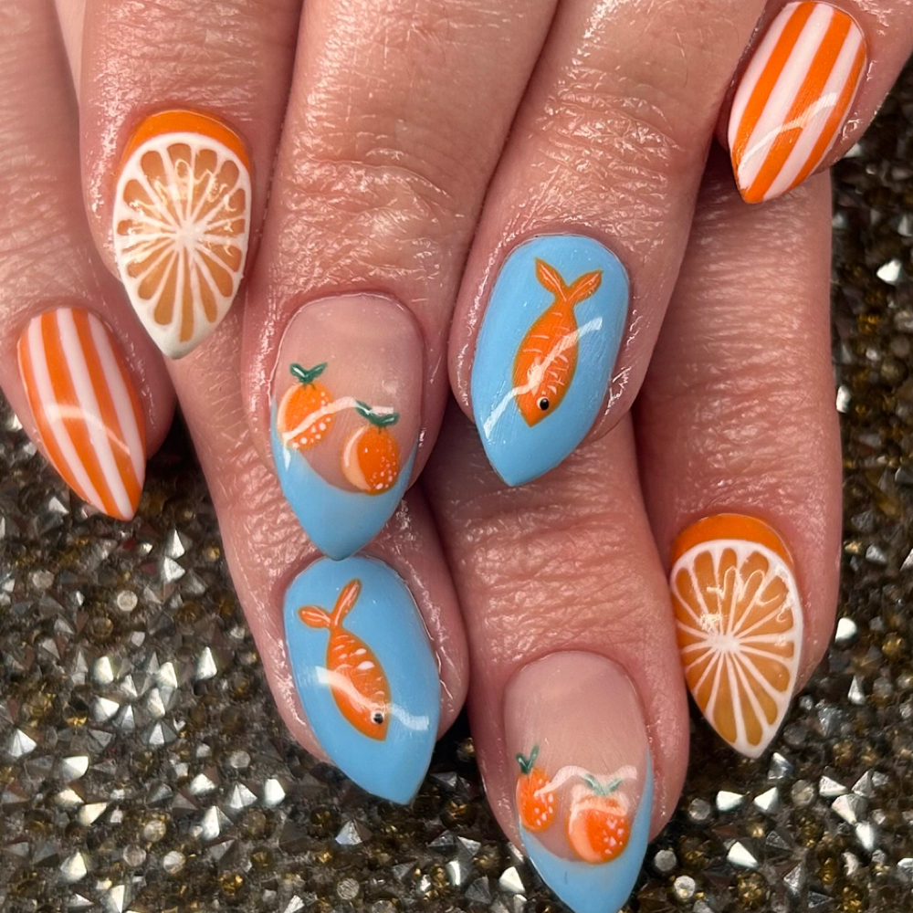 Hard Gel Fill at Nails From The Crypt in Colorado Springs, CO